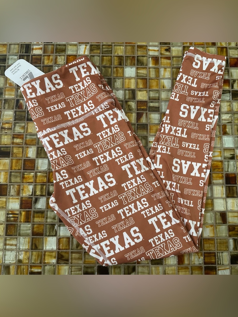 NWT Texas Longhorns Zoozatz Women’s Leggings~Medium~$50